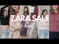 HUGE Zara Sale HAUL and TRY ON (2020 collection)