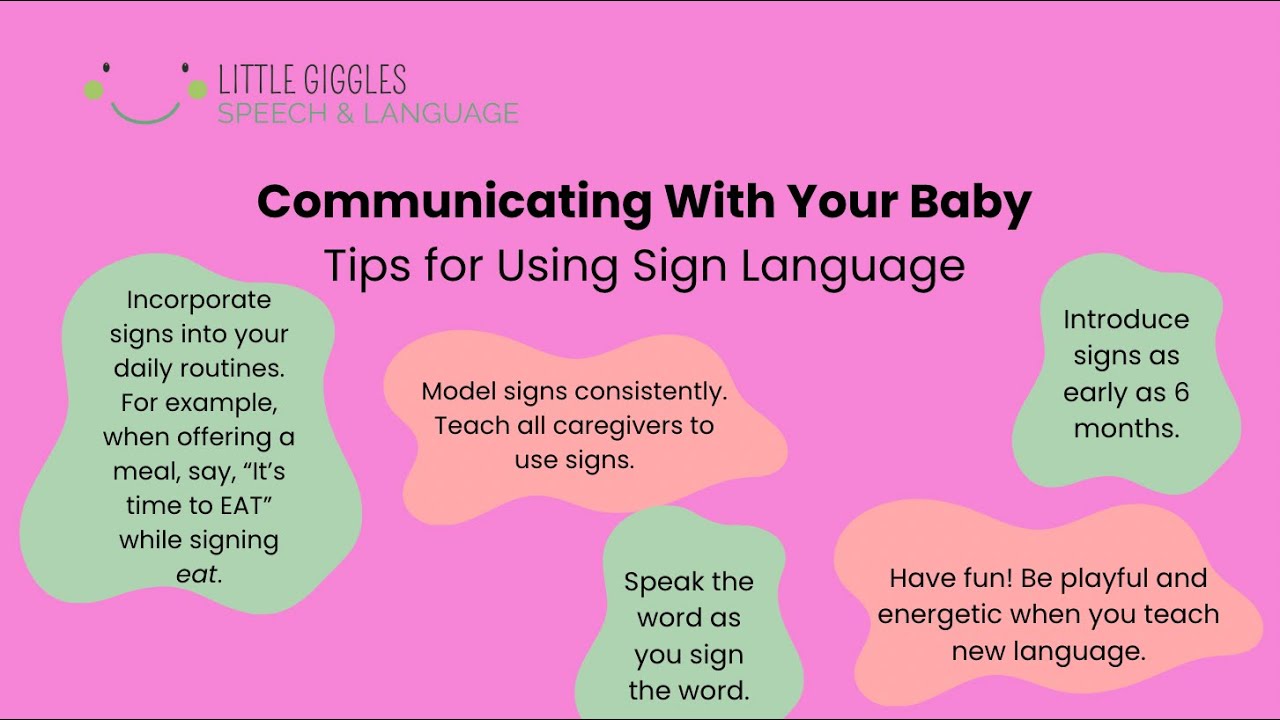 Communicating with Baby: First Signs - YouTube