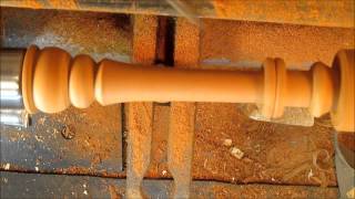 Wood Turning #57 Sometimes you just have to put a handle on those caps
Sometimes you just have to put a handle on those caps. So here is the rest of the haandle for my tripod!
A basic spindle turning that is also hollow. I did however drill that hole just a little oversize so what I did was to make the whole thing longer and drill through that with a smaller bit, making a nice tight fit. It did work!
So like I said... thank you for the suggestions and I will keep finding things to turn!
Thanks for watching
Larry Wood Turning #57 Sometimes you just have to put a handle on those caps