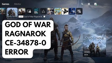 How to Fix God of War Ragnarok CE-34878-0 Error