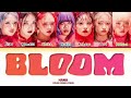 HANA "Bloom" | Color Coded Lyrics (by Yeontani Jap/Rom/Eng)