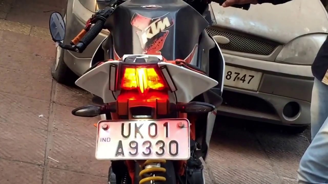 KTM RC390 brake light flasher YouTube