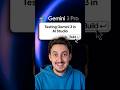 Testing Gemini 3 in AI Studio