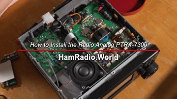 How to Easily Tap Into the Icom 7300’s Internal RF Signal for an External Panadapter - PTRX-7300
