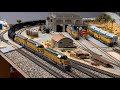 N Scale layout - Sonora Pass - DIESELS IN THE DESERT III