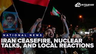 Вашингтон продолжает ядерные переговоры после прекращения огня с Ираном; реакция американцев иран... screenshot 1