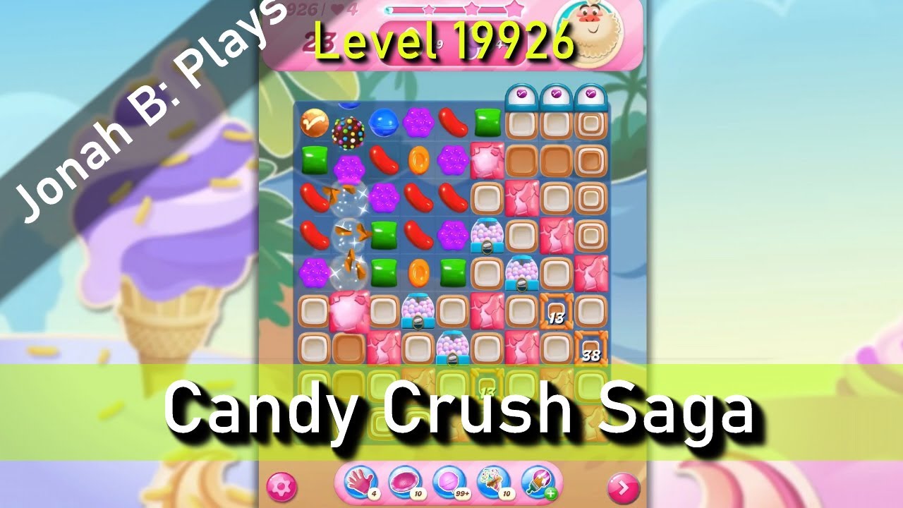 ゲゲゲ Candy Crush Saga Level 19926 - YouTube