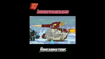 Rampage Leviathan cool  armor #homeanimations #worldoftanks   #shorts #animation #tank