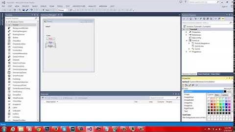 Microsoft Visual Studios Label Tutorial (1)