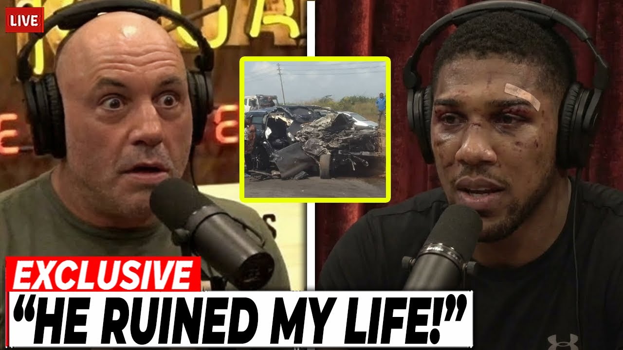 Joe Rogan SHOCKED After Anthony Joshua ACCUSES Jake Paul of CAUSING Car ...