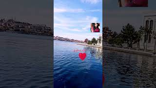 مناظر طبيعية خلابة على البحر اسطنبول تركيا مع موسيقى #منظر_طبيعي #اسطنبول  #istanbul#nature #shorts