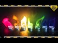 DIY Rainbow Fire