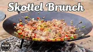 Brunch on the Skottel Braai | Camping recipes on the Skottle | Mexican-inspired recipes | Discada