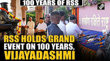 RSS Celebrates 100 Years with Grand Vijayadashami Event in Nagpur | Mohan Bhagwat | Ram Nath Kovind