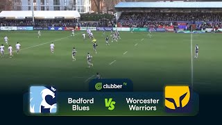 Bedford Blues seal emphatic win😮💨 | Bedford Blues VS Worcester Warriors | Champ Rugby Highlights