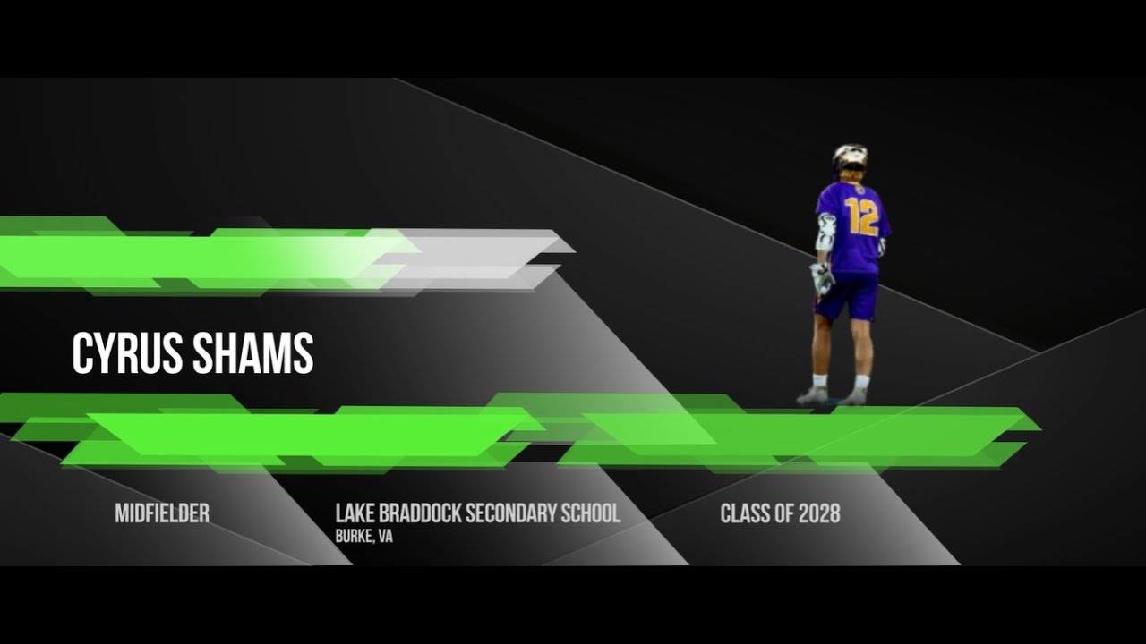 Cyrus Shams 2025 Lacrosse Highlights