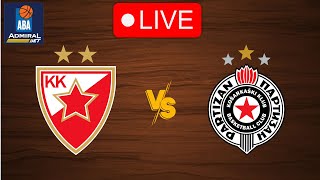 🔴 Live: Crvena zvezda vs Partizan | Live Play By Play Scoreboard