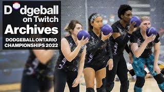 Dodgeball on Twitch Archives | Ontario Championships 2022 Women's Finals | Unleashed vs. Reckless