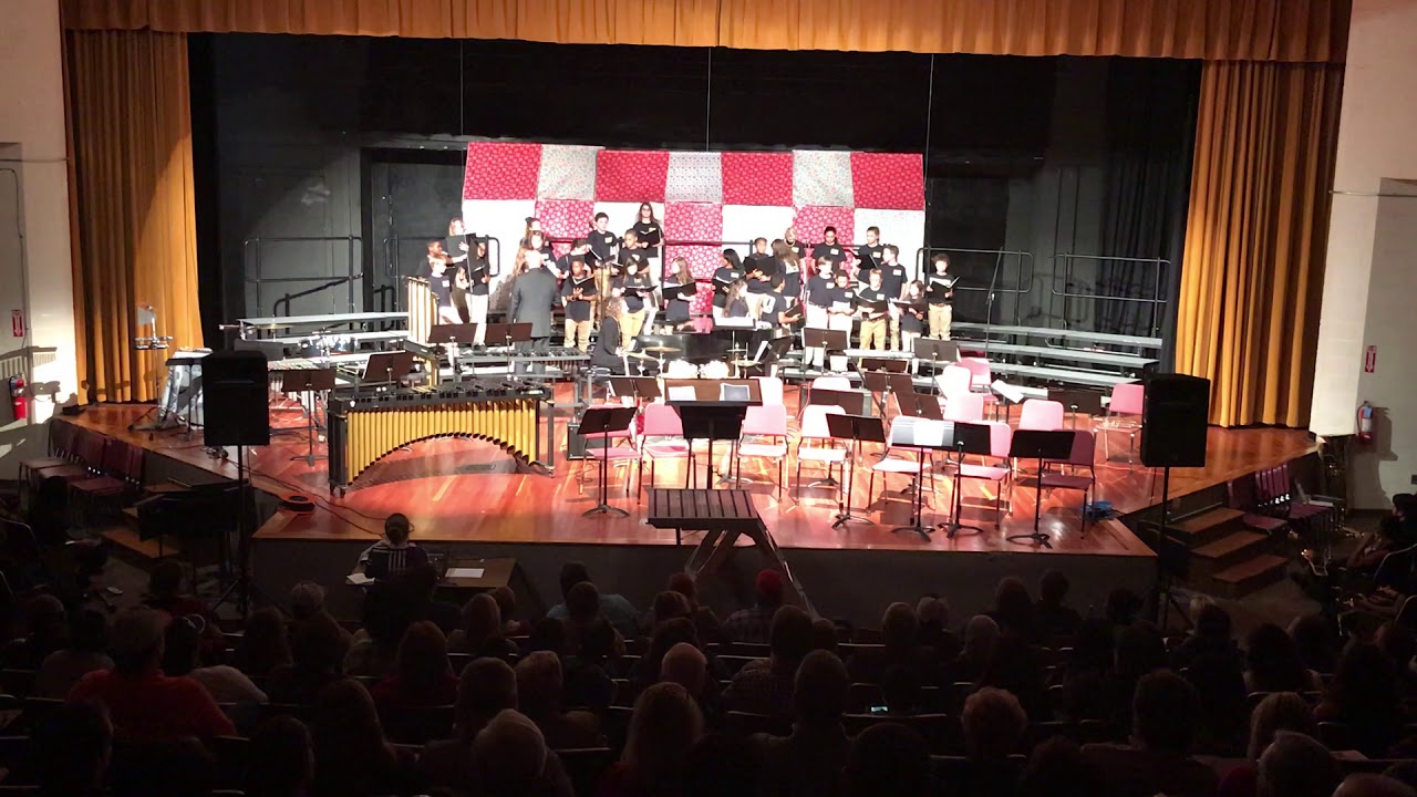 Dyersburg High School Band & Choir Christmas Concert 2017- Part 1 - YouTube