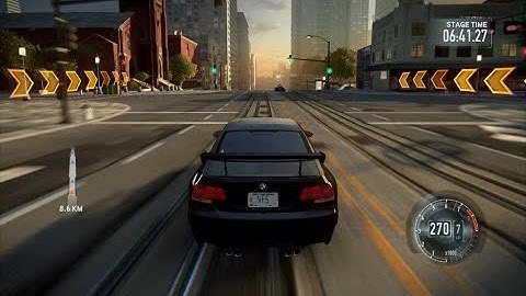 Need For Speed : The Run Stage 1 Hard Mode Walkthrough | BMW E92 M3 GTS Black Edition