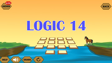 River Crossing IQ Game - Logic 14