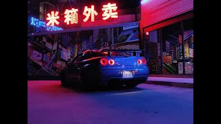 900HP Nissan R34 GT R in Tokyo Raw Sound 4K