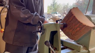 Sassafras Woodturning a chunk or two of this stuff