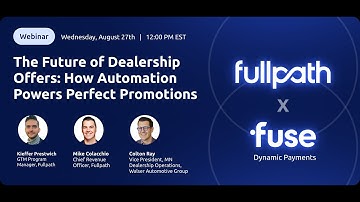 [Webinar] The Future of Dealership Offers: How Automation Powers Perfect Promotions