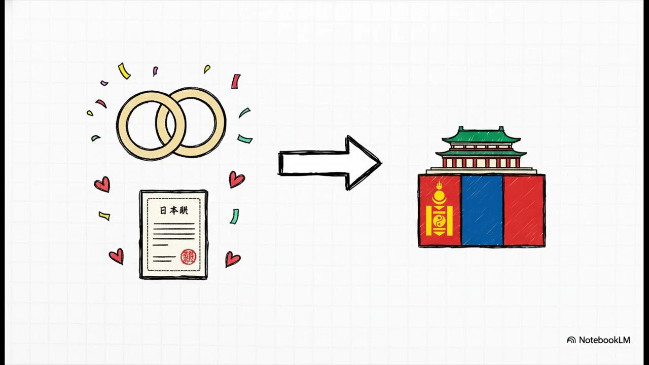 モンゴル人との国際結婚はどうすれば良いですか？