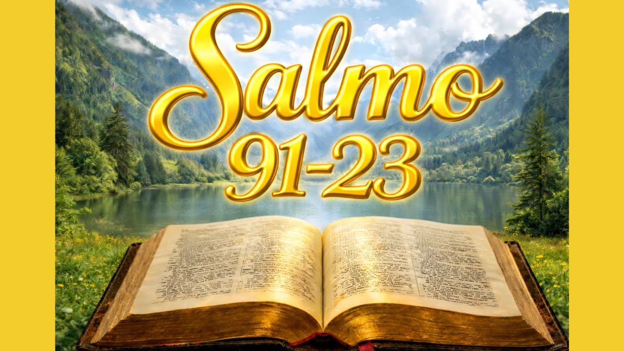 ORACIÓN del DÍA 08 ENERO- SALMO 91 y SALMO 23 - Las dos ORACIONES MÁS PODEROSAS de la BIBLIA.
