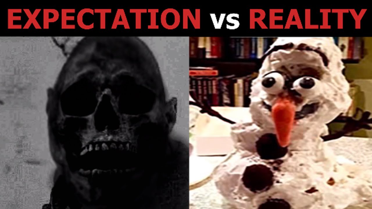 Chinese Eggman becoming Uncanny and Canny (Expectation vs Reality: Food)