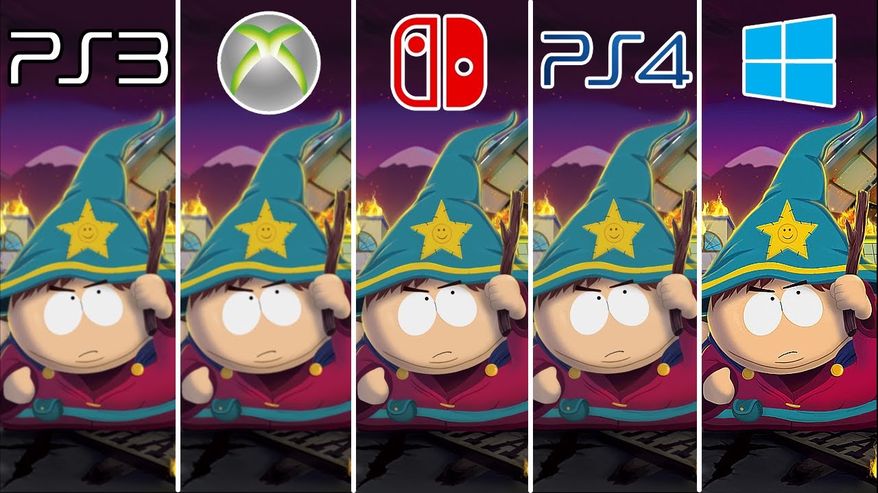 Tilpasning Tag ud Kommunisme South Park The Stick of Truth (2014) PS3 vs XBOX 360 vs Switch vs PS4 vs PC  (Which One is Better?) - YouTube