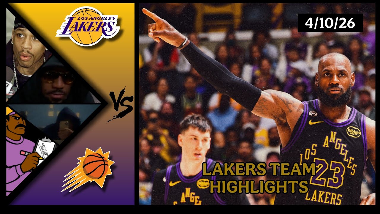 Lakers Team Highlights vs Suns reaction W/ Coaches Den - YouTube