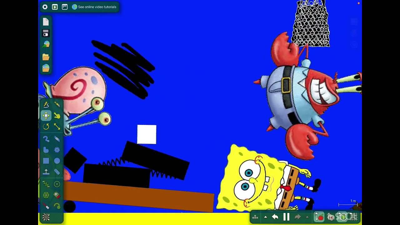 Random SpongeBob show S1E1:ITS GAMING TIME!!!!!