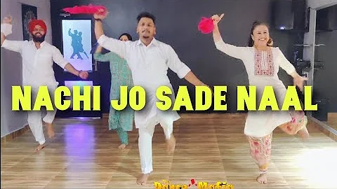 NACHI JO SADE NAAL | Hans Raj | Couple Bhangra | choreography By Deep Birla
