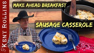 Easy Sausage Breakfast Casserole - Christmas Inspired Recipe
