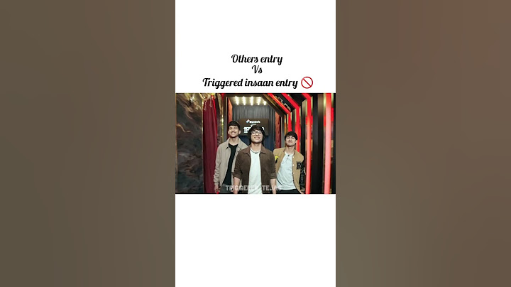 YouTuber entry 🚫 vs Nischay insaan entry ⛔,#triggeredinsaan #souravjoshivlogs #shorts #shortsfeed