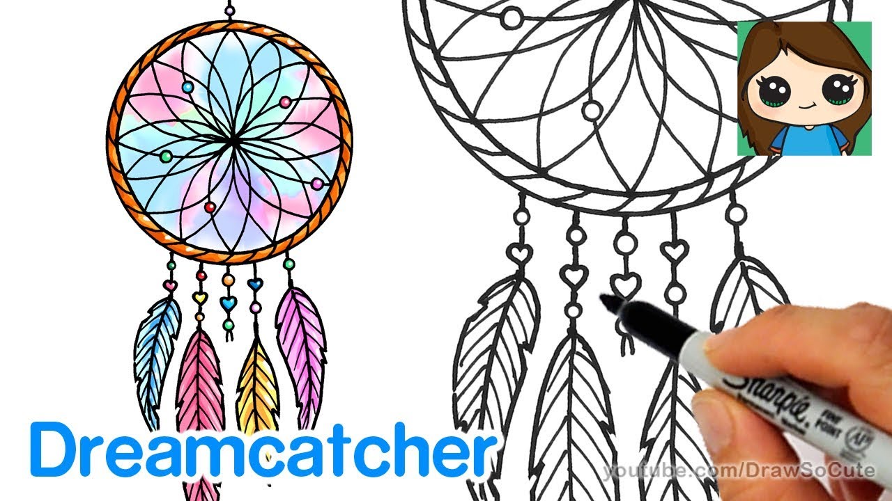 Dream Catcher Drawing by Mischa Art and More - Fine Art America