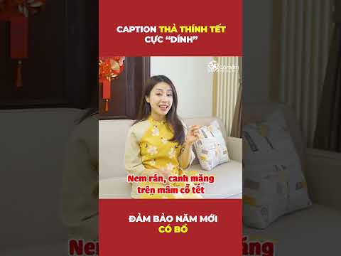 Video Caption thả thính ngày Tết 2023 cực dính #Shorts... - youtube