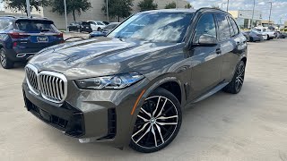 Manhattan Green 2024 BMW X5 M Sport Walkaround