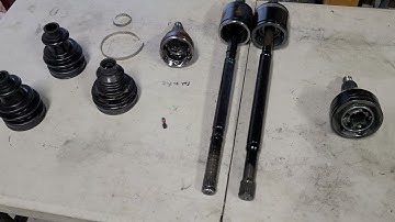 Super ATV Rino 2.0 Vs STOCK axles for Polaris RzR