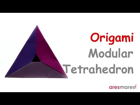 Origami Tetrahedron (easy - modular)