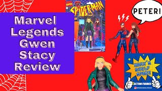 Marvel Legends Spider-Man Vintage Retro Gwen Stacy Figure Unboxing and Review