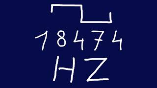 18474 hz square