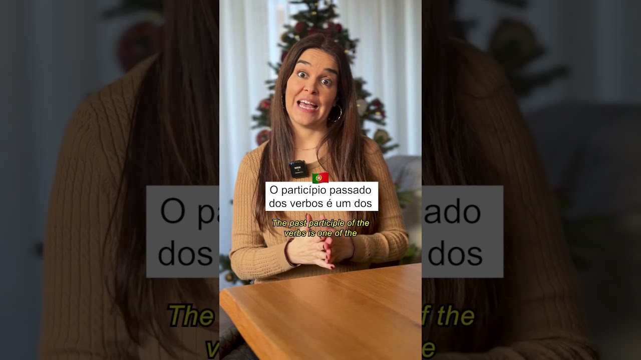 Past Participles in European Portuguese 🇵🇹 #Shorts