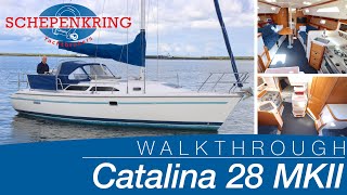 Catalina 28 MK2 for sale | Yacht Walkthrough | @ Schepenkring Lelystad | 4K