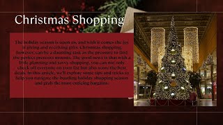 Mastering Christmas Shopping. Your Guide to the BEST Deals & Stress-Free Gifting ๐๐๏ธ Guide