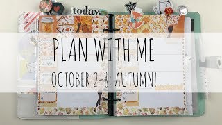 PLAN WITH ME | A5 / Large Kikki.k Planner | AUTUMN!