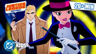constantine zatanna magic mayhem justice league action atdckids