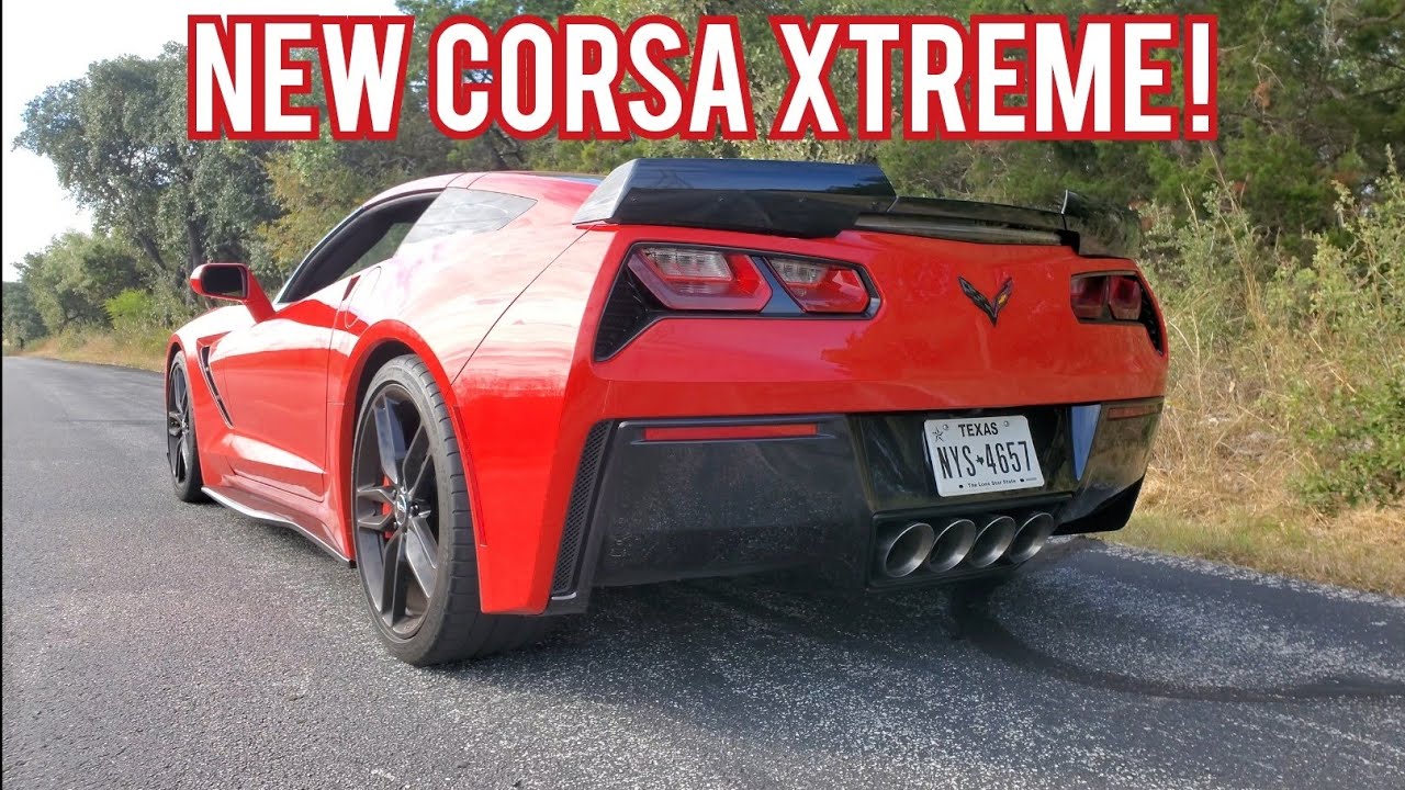 MY C7 CORVETTE GETS NEW CORSA XTREME EXHAUST! SO MUCH LOUDER! RIP